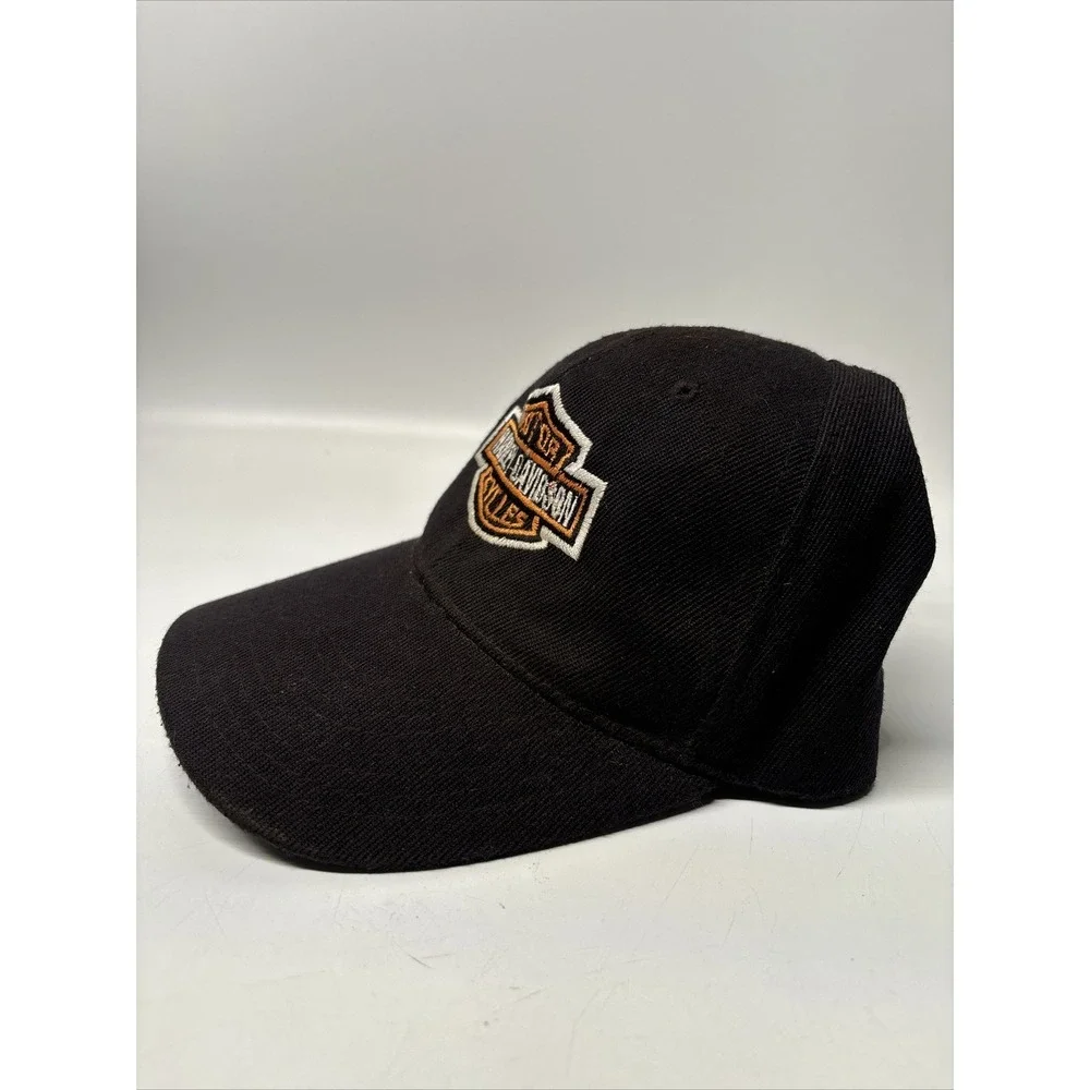 Black Harley Davidson cap  Adjustable , City Hunter Headwear